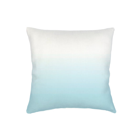 Aqua Ombre Pillow, 22"x22"