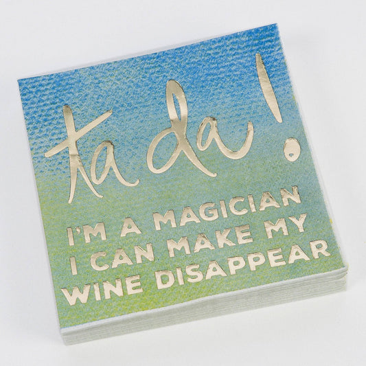 Ta Da! Beverage Napkin