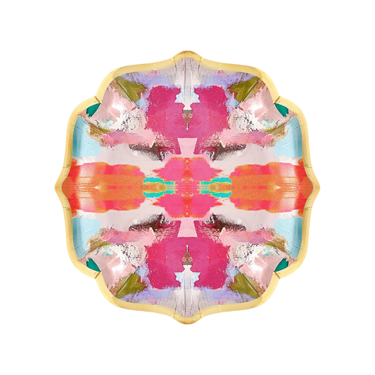 Begonia Cocktail Plates: One Size