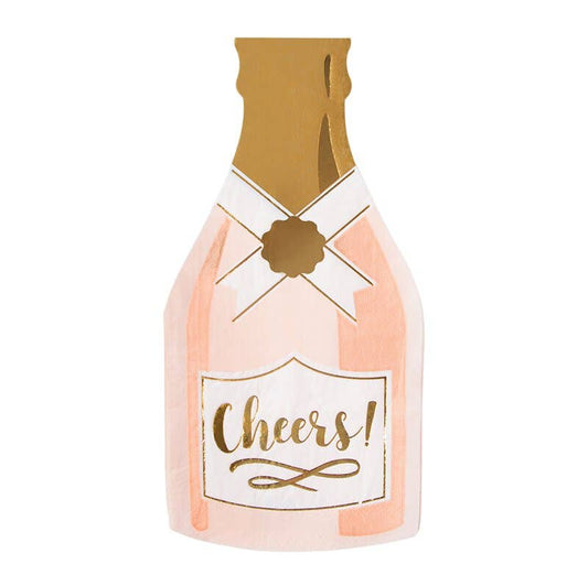 Cheers Bottle Napkins