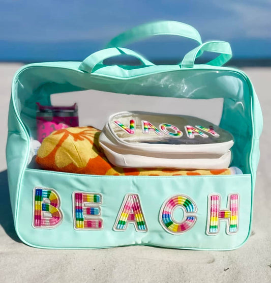 Mint Mega Beach Tote